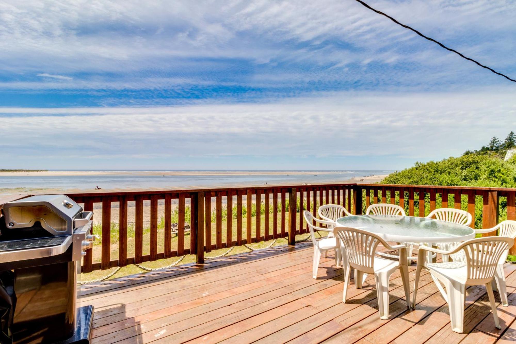 Happy Camp Beachfront Cabin Netarts Esterno foto